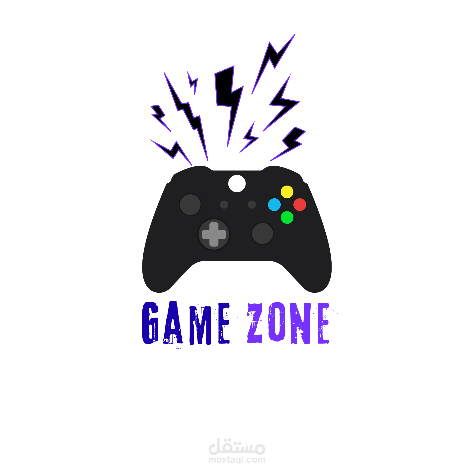 تصميم لوغو Gaming عصري وبسيط يجذب اللاعبين