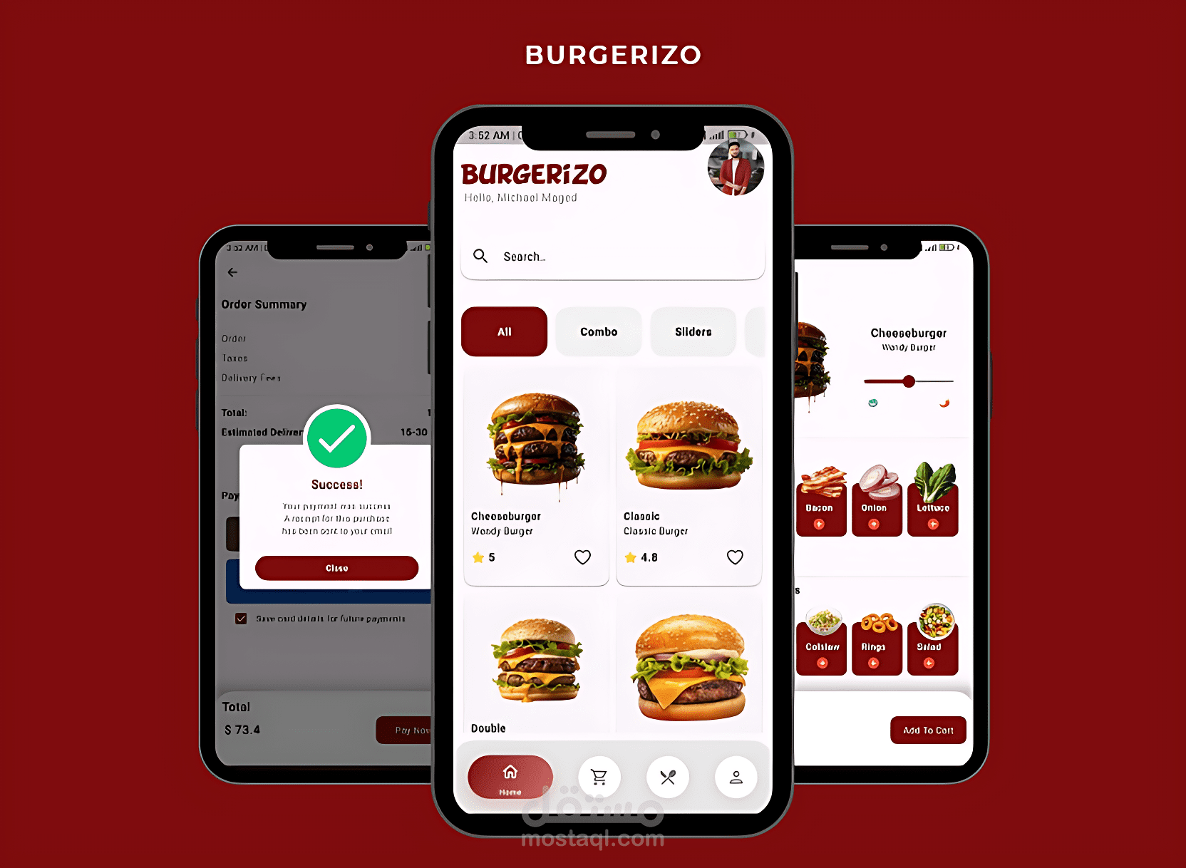 Burgerizo App (تطبيق Burgerizo لطلبات البرجر )