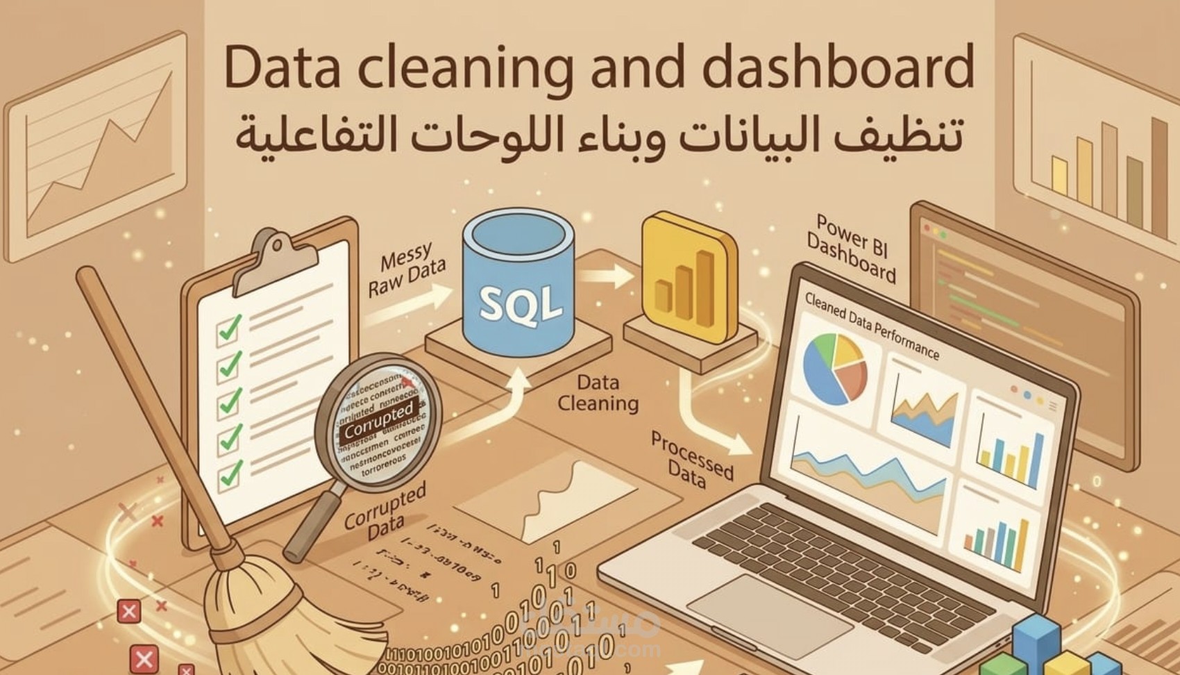 Sales performance dashboard - overview