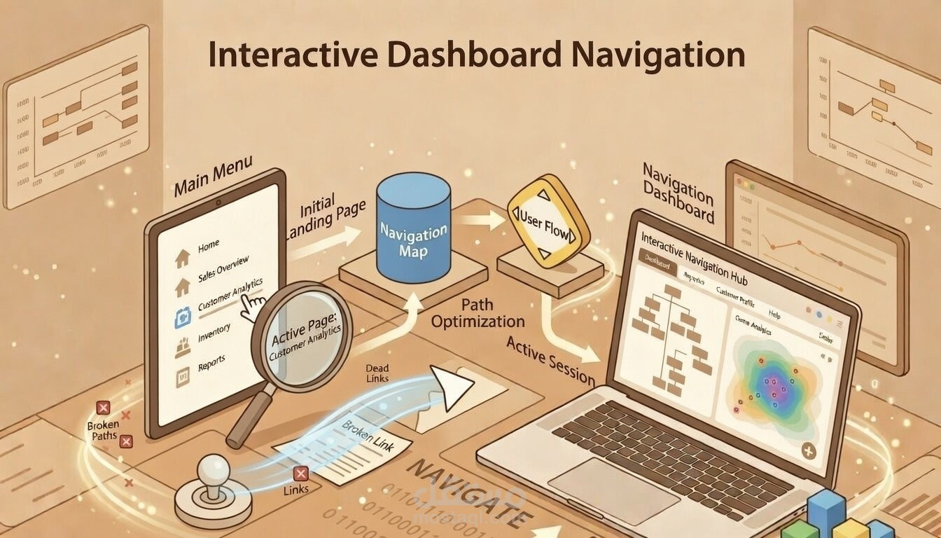 Interactive Dashboard Navigation