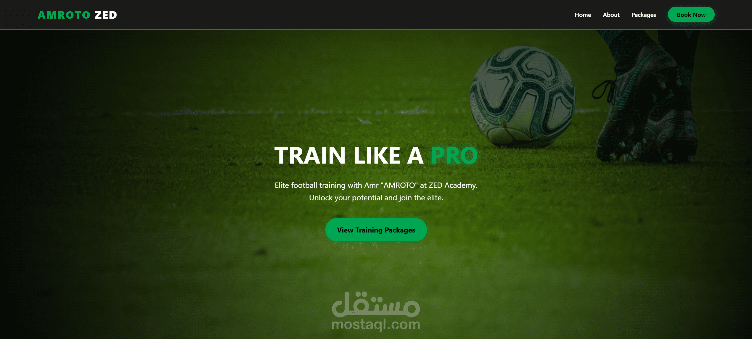 Personal Academy Webbpage