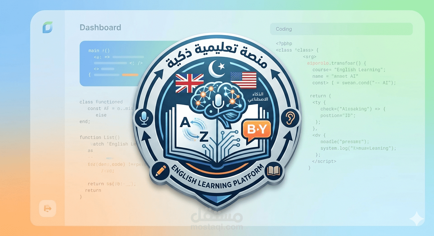 منصة تعليمية ذكية لتعلم اللغة الإنجليزية مدعومة بتقنيات الذكاء الاصطناعي