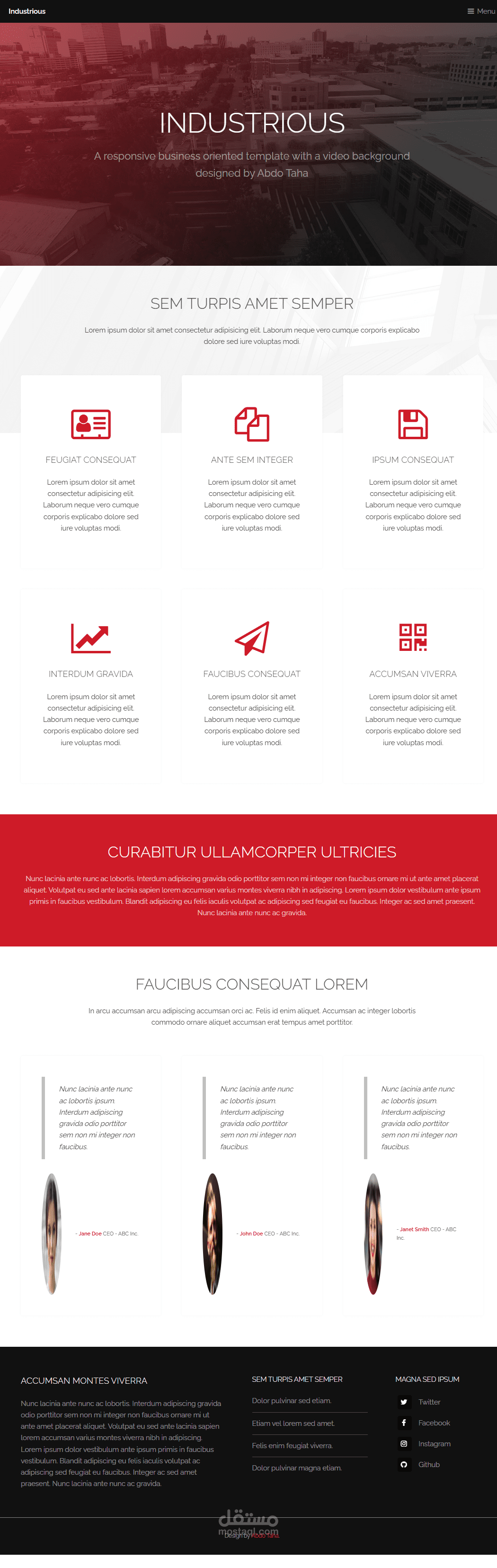 تصميم وتطوير موقع شركة