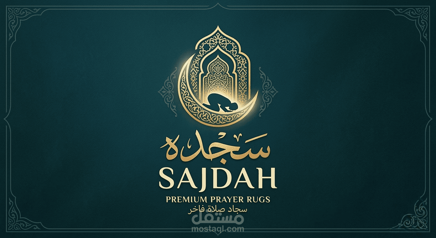 مشروع الهوية البصرية المتكاملة لعلامة "سجدة".