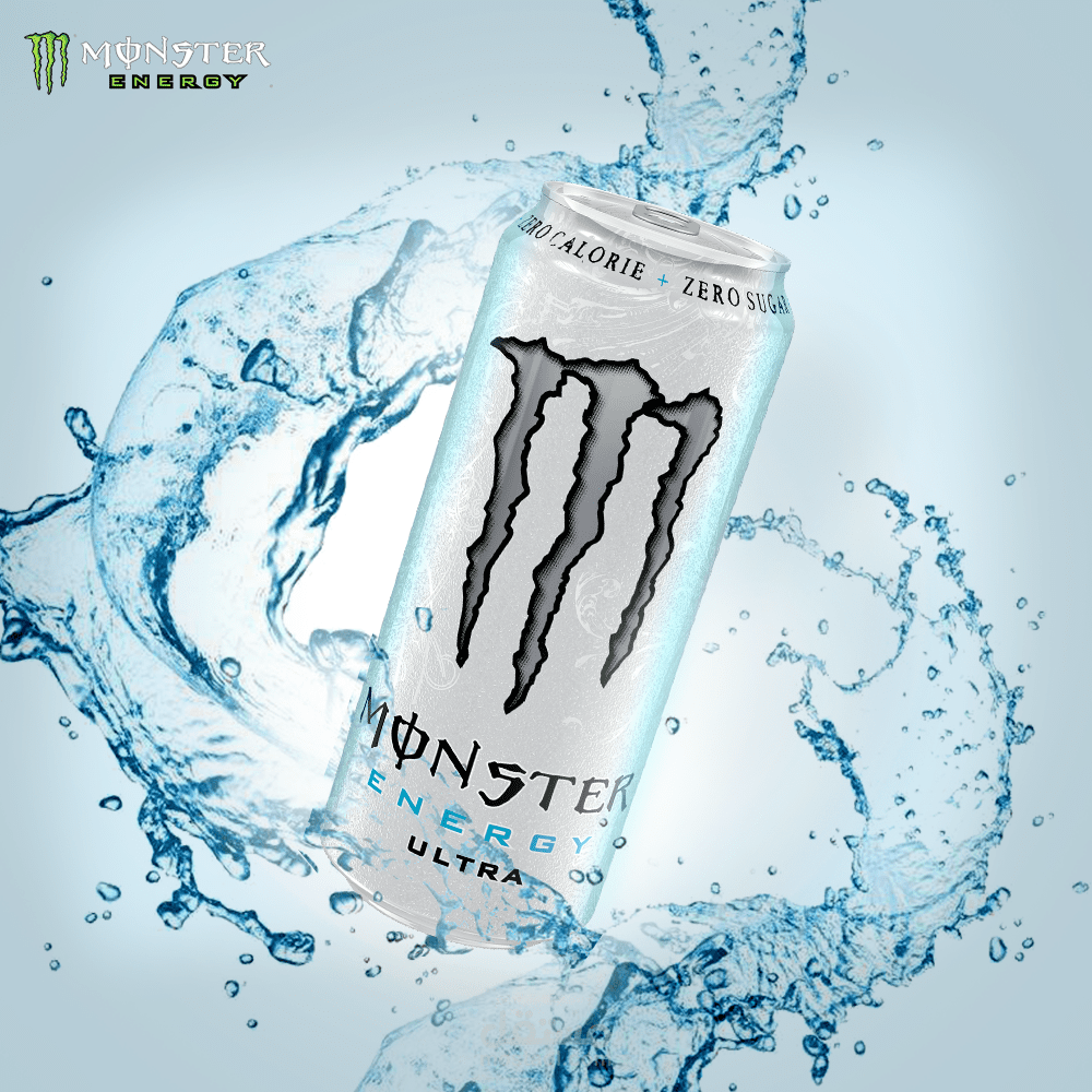 monster drink social design