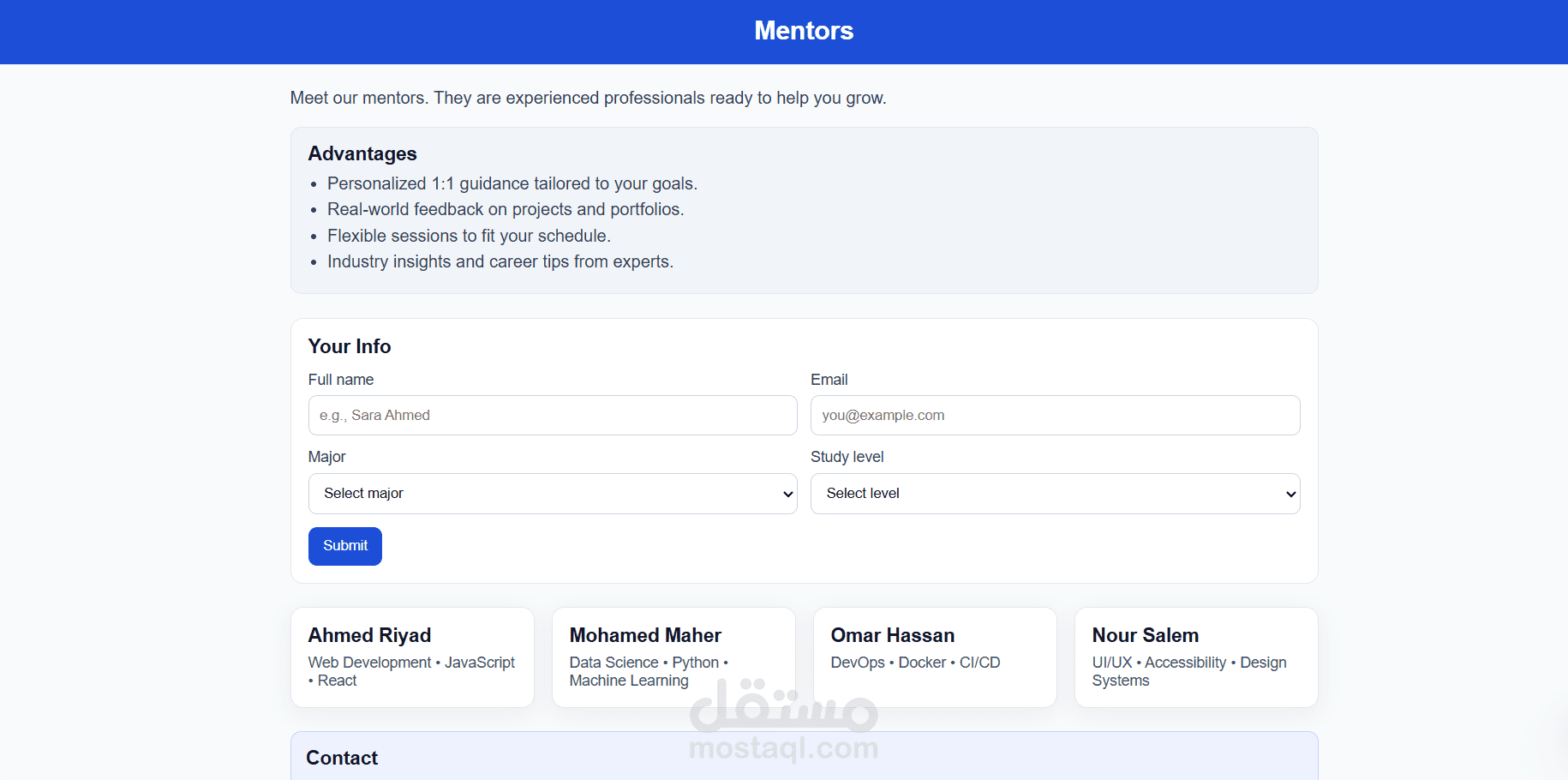 mentors site