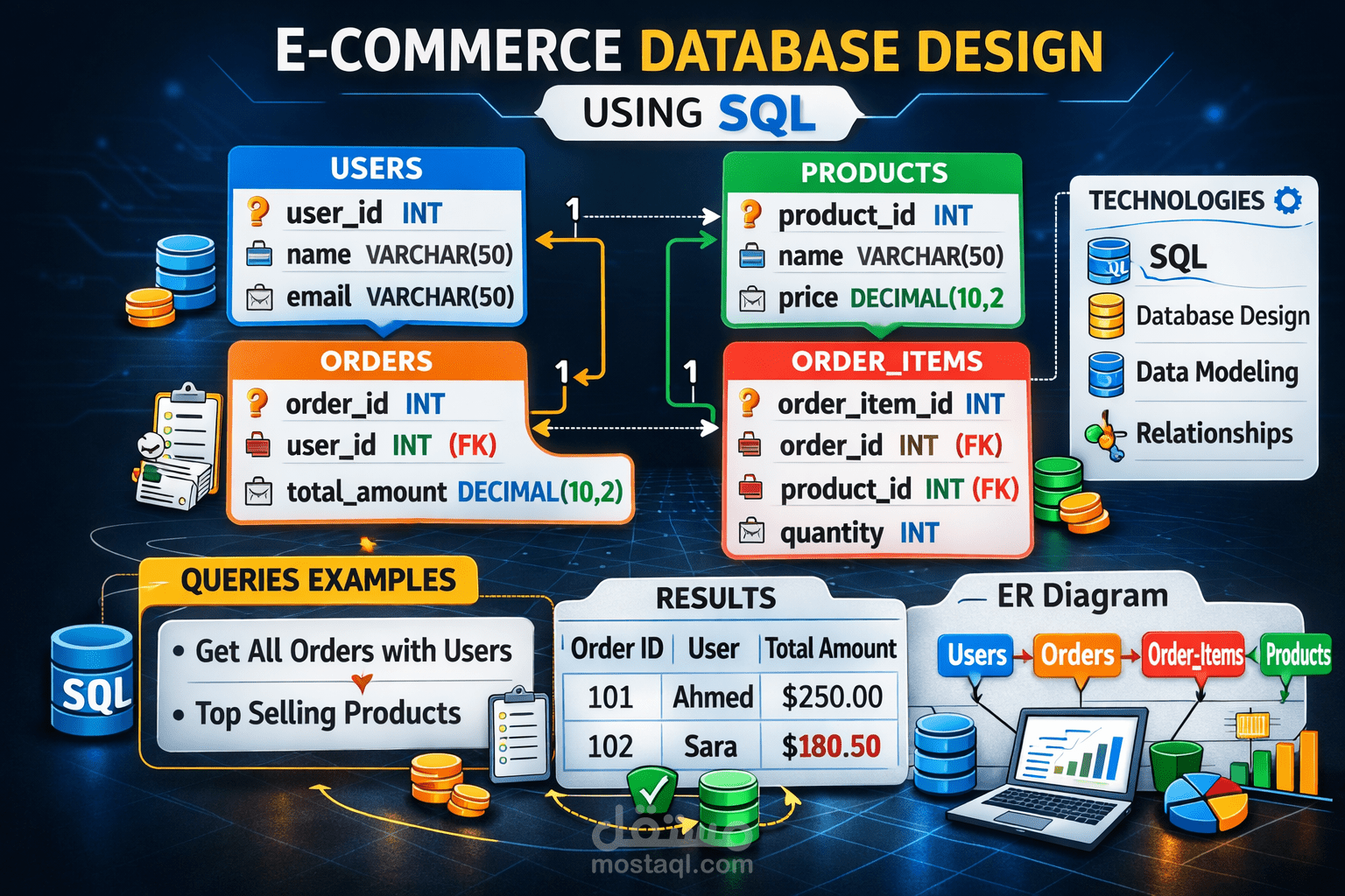 E-commerce Database Design with SQL
