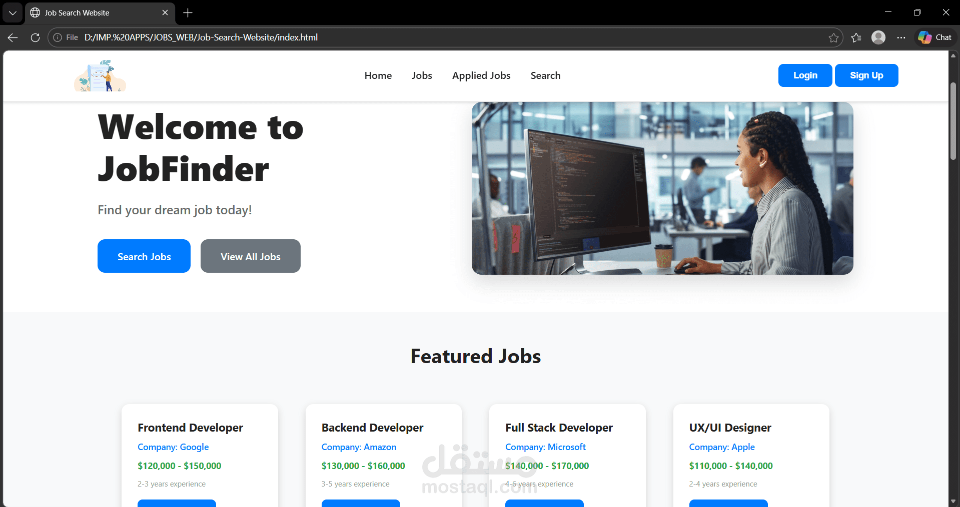 Job_search_website