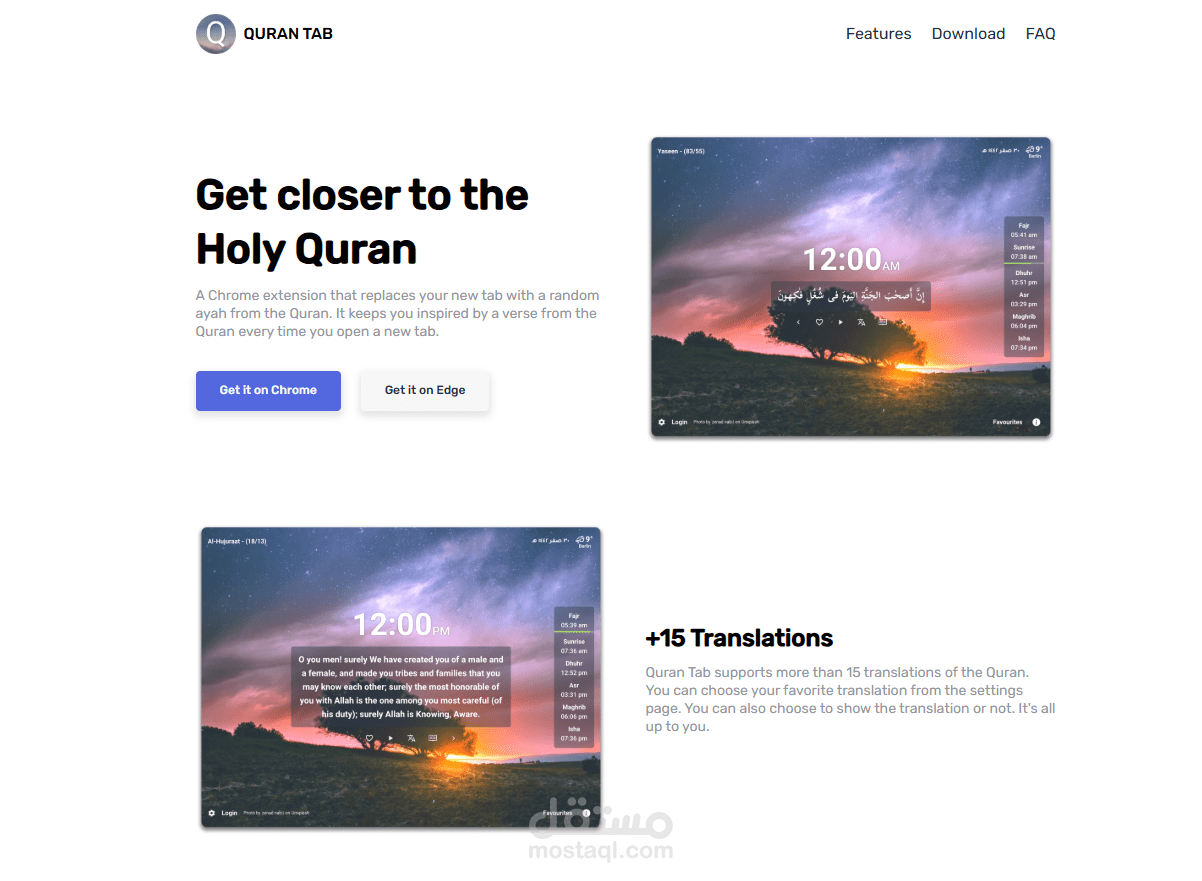 Responsive Portfolio Website Design