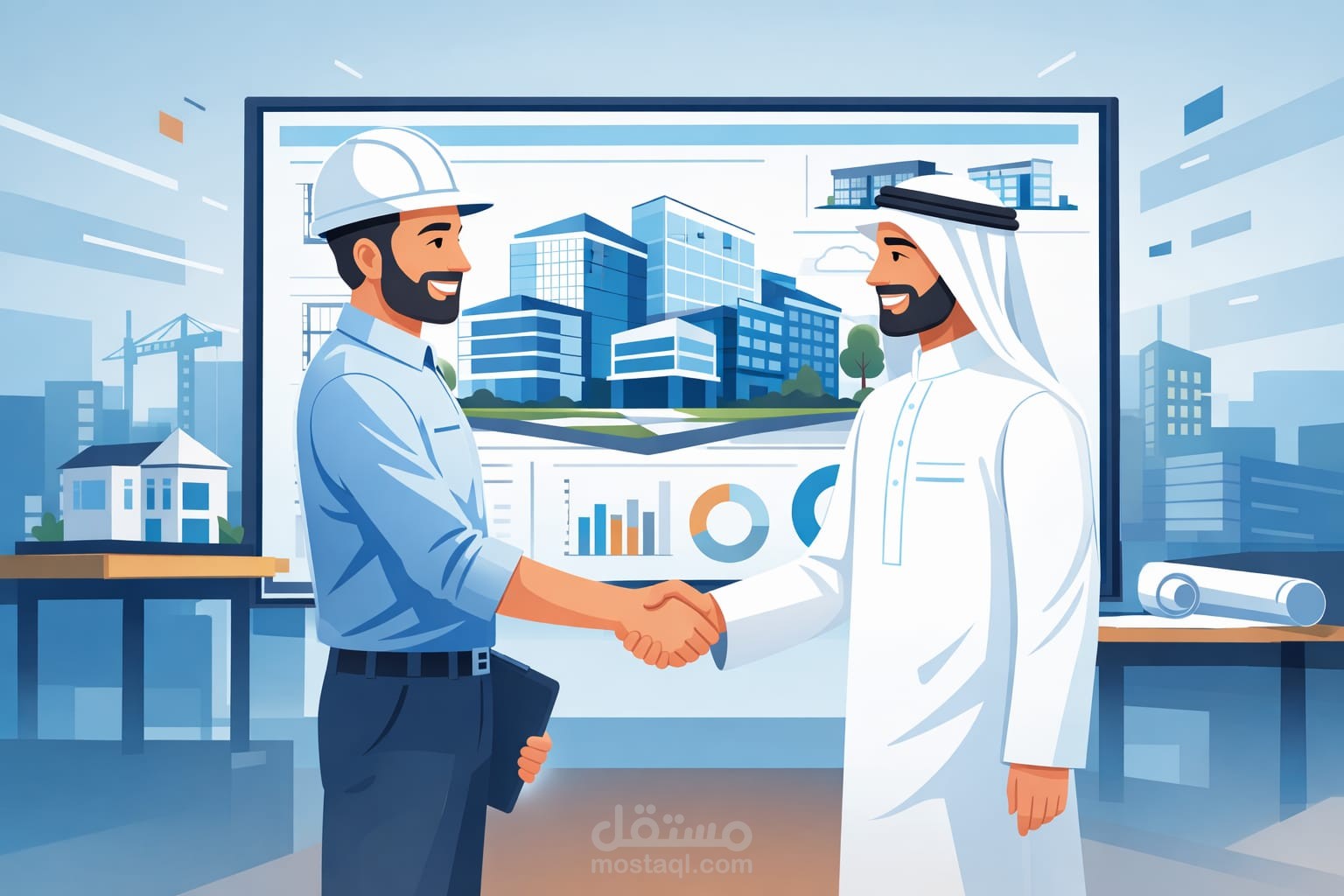 تصميم فيديو موشن جرافيك لشركة Al Honouf Company