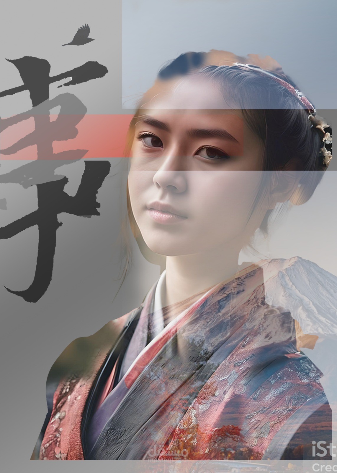 A cute design on photoshop