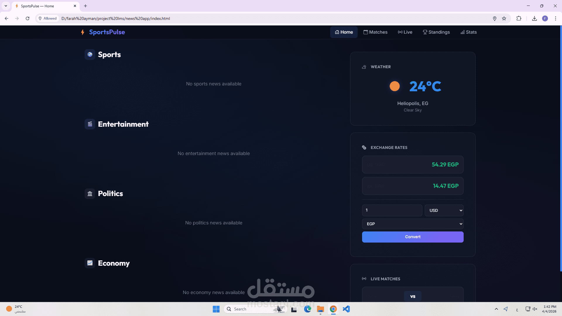 news website