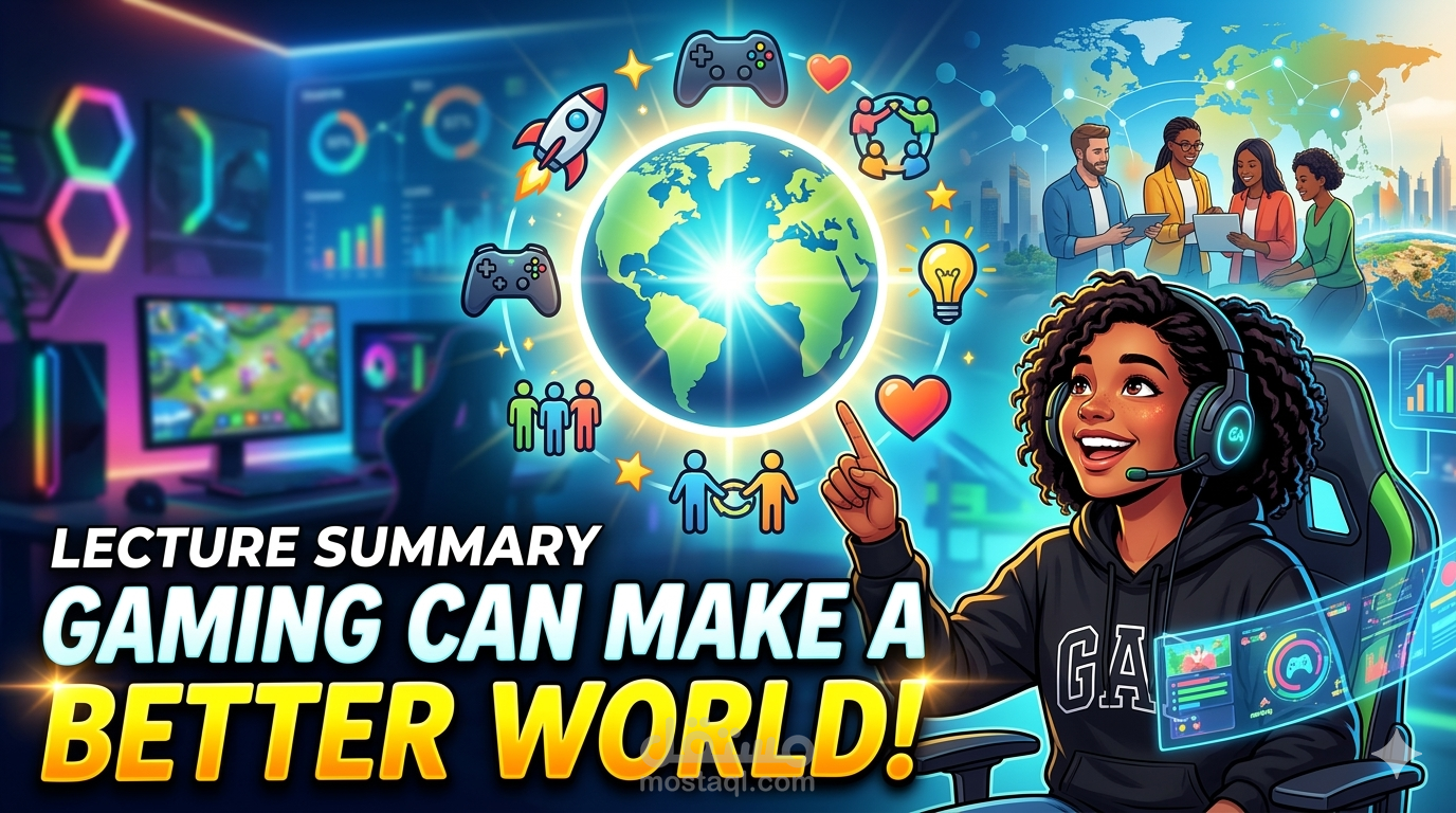 Lecture Summary- Gaming Can Make a Better World