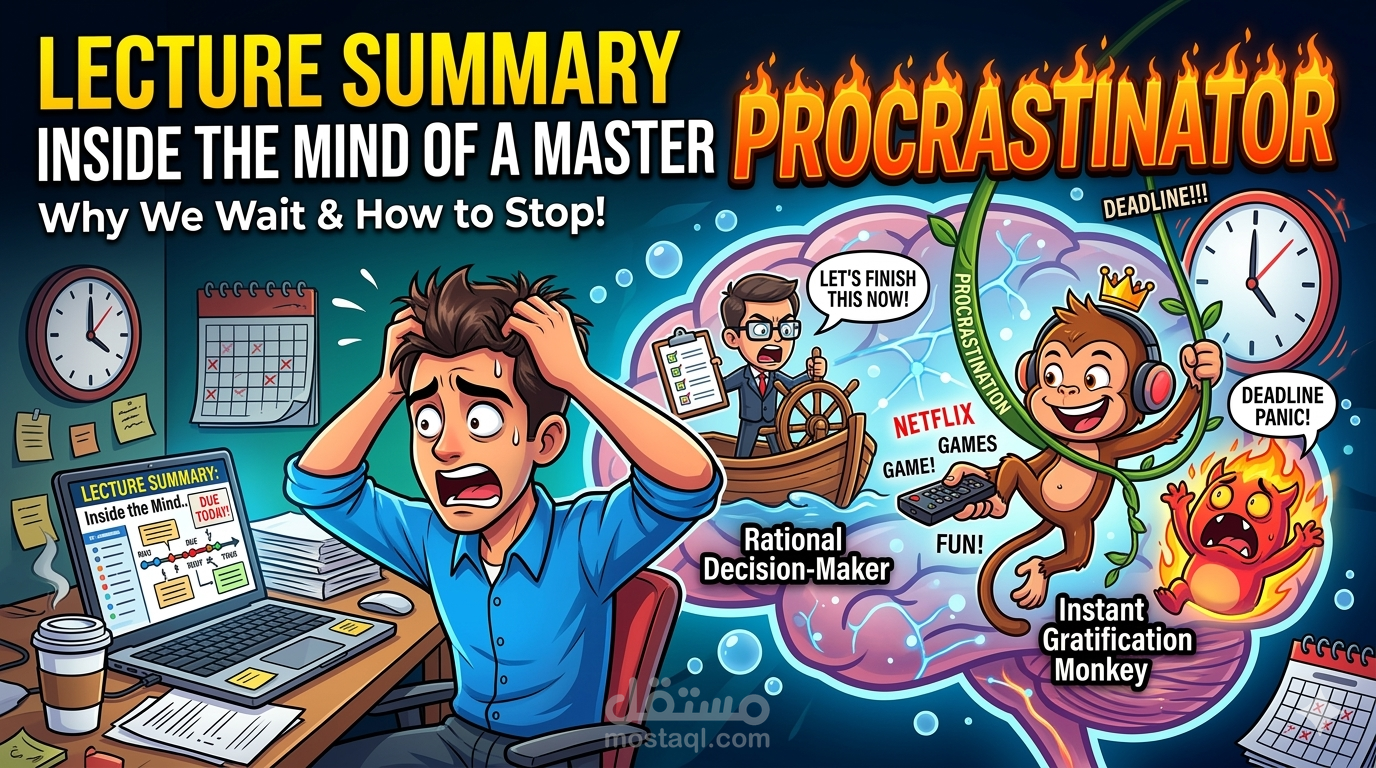 Lecture Summary- Inside the Mind of a Master Procrastinator