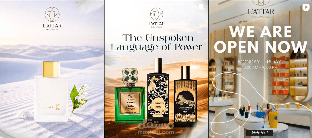 L’ATTAR | Silent Luxury Social Media Management