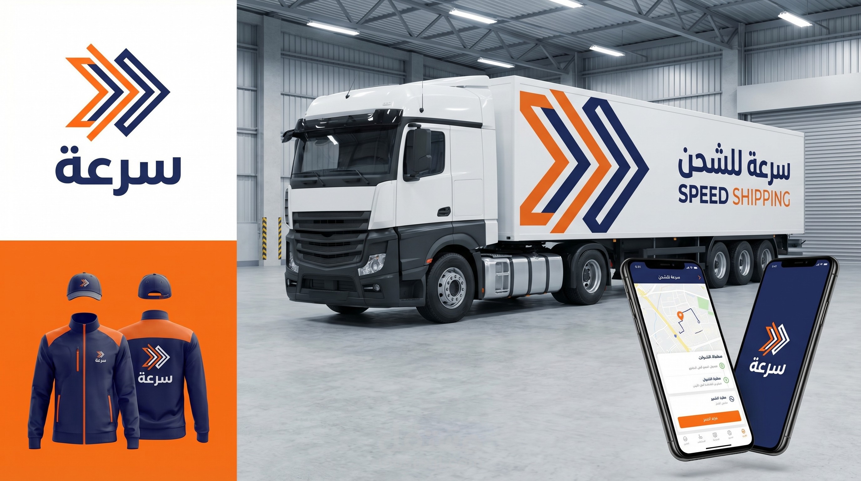 "سرعة" للشحن: الهوية الجديدة في ثوبها الجديد