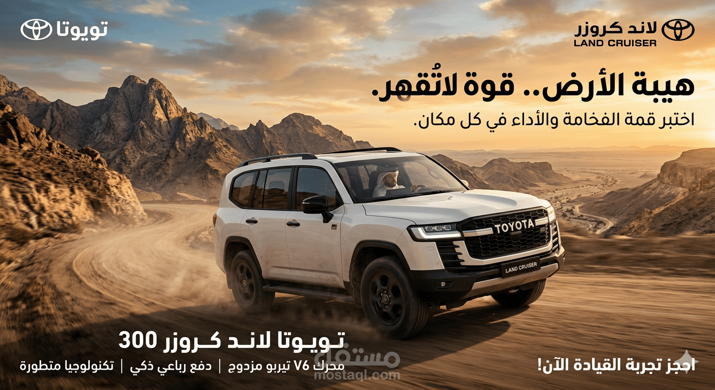 اعلان لاندكروزر