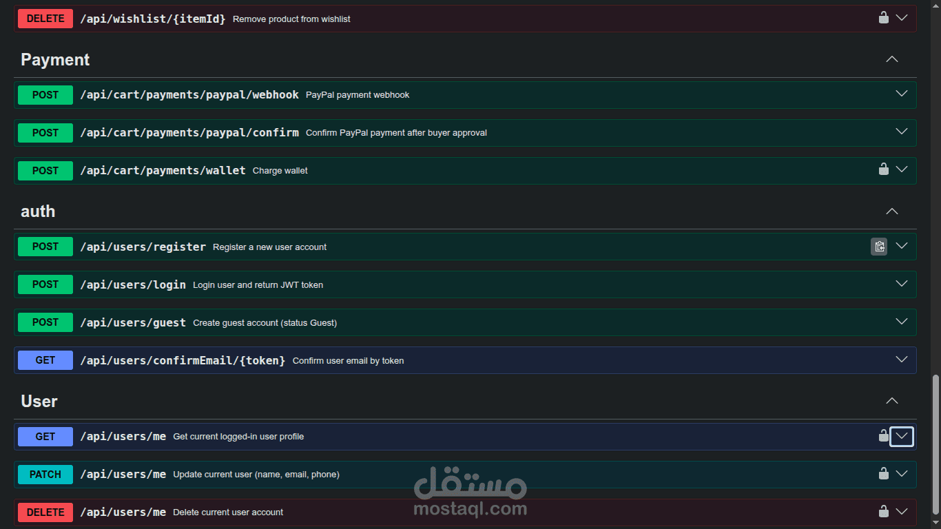 NodeMart: نظام متكامل لإدارة المتجر الإلكتروني (Backend API)
