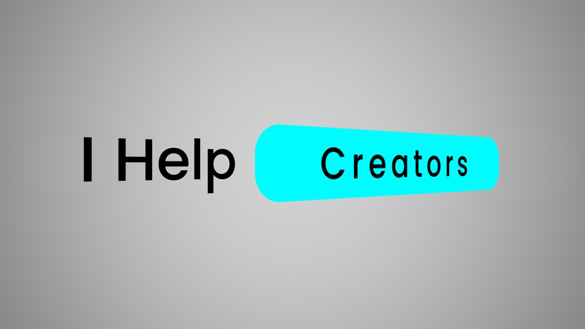 Personal Introduction | Motion Graphics