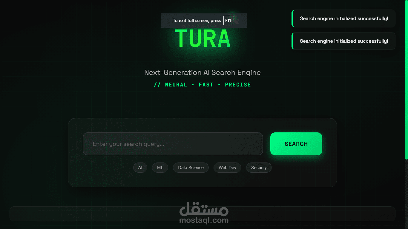 موقع بحث بpython وخاورزميات spider crawl