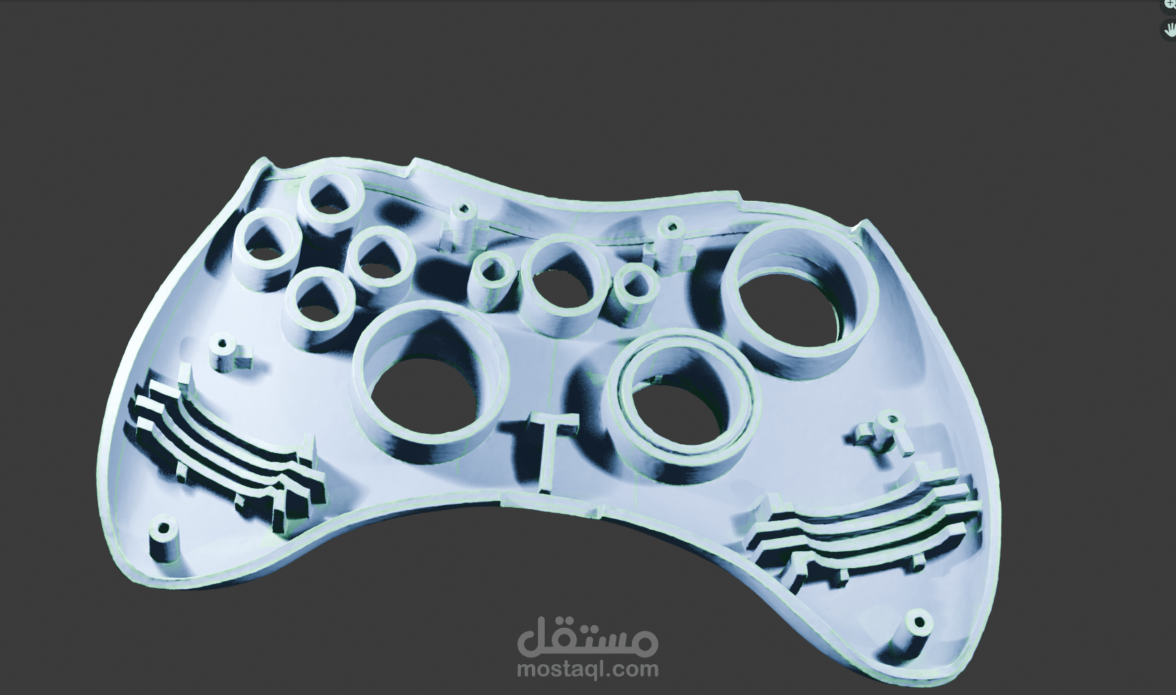 تصميم منتج هندسي (Industrial Shell)