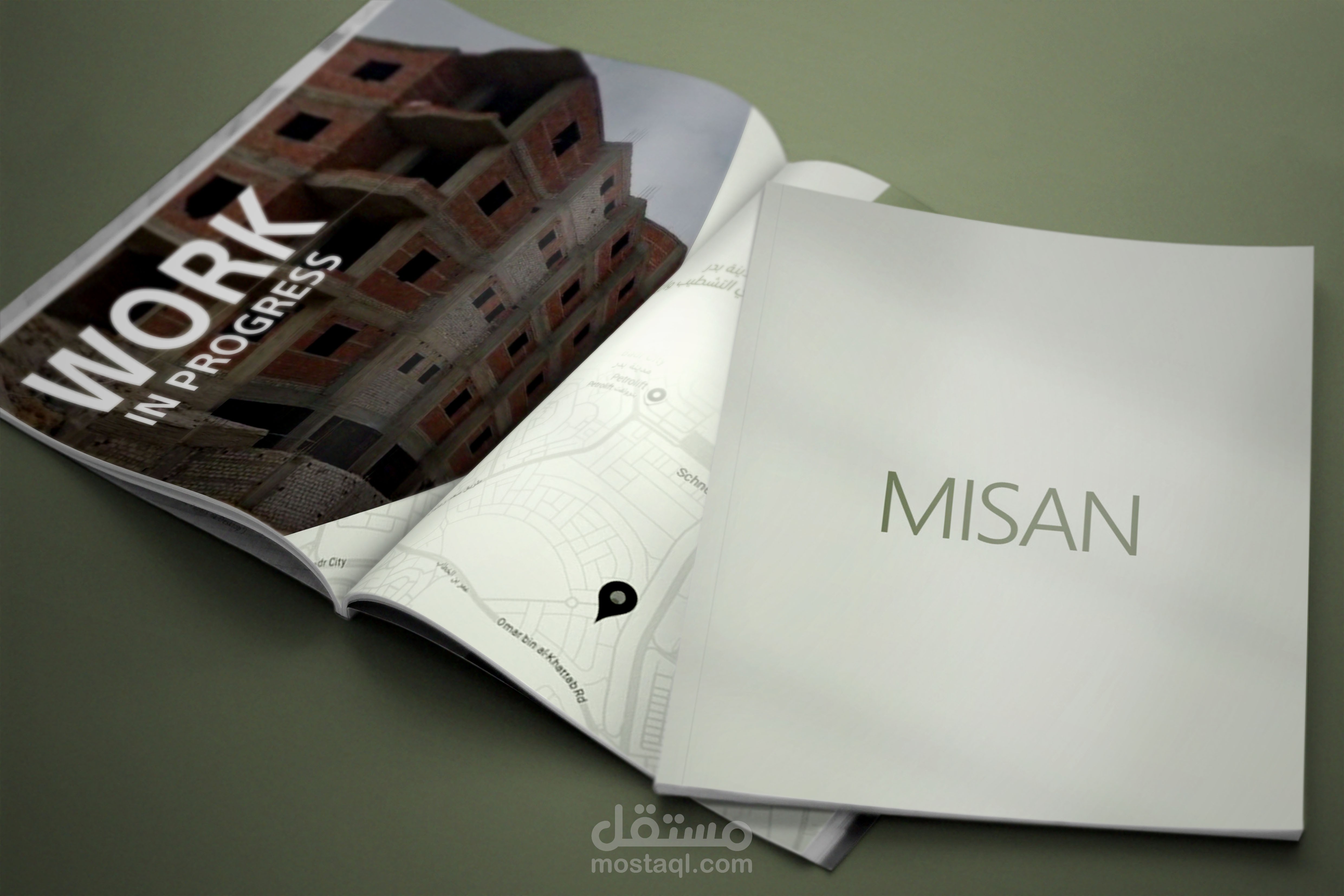 تصميم بروفيل تعريفي لشركة عقارات