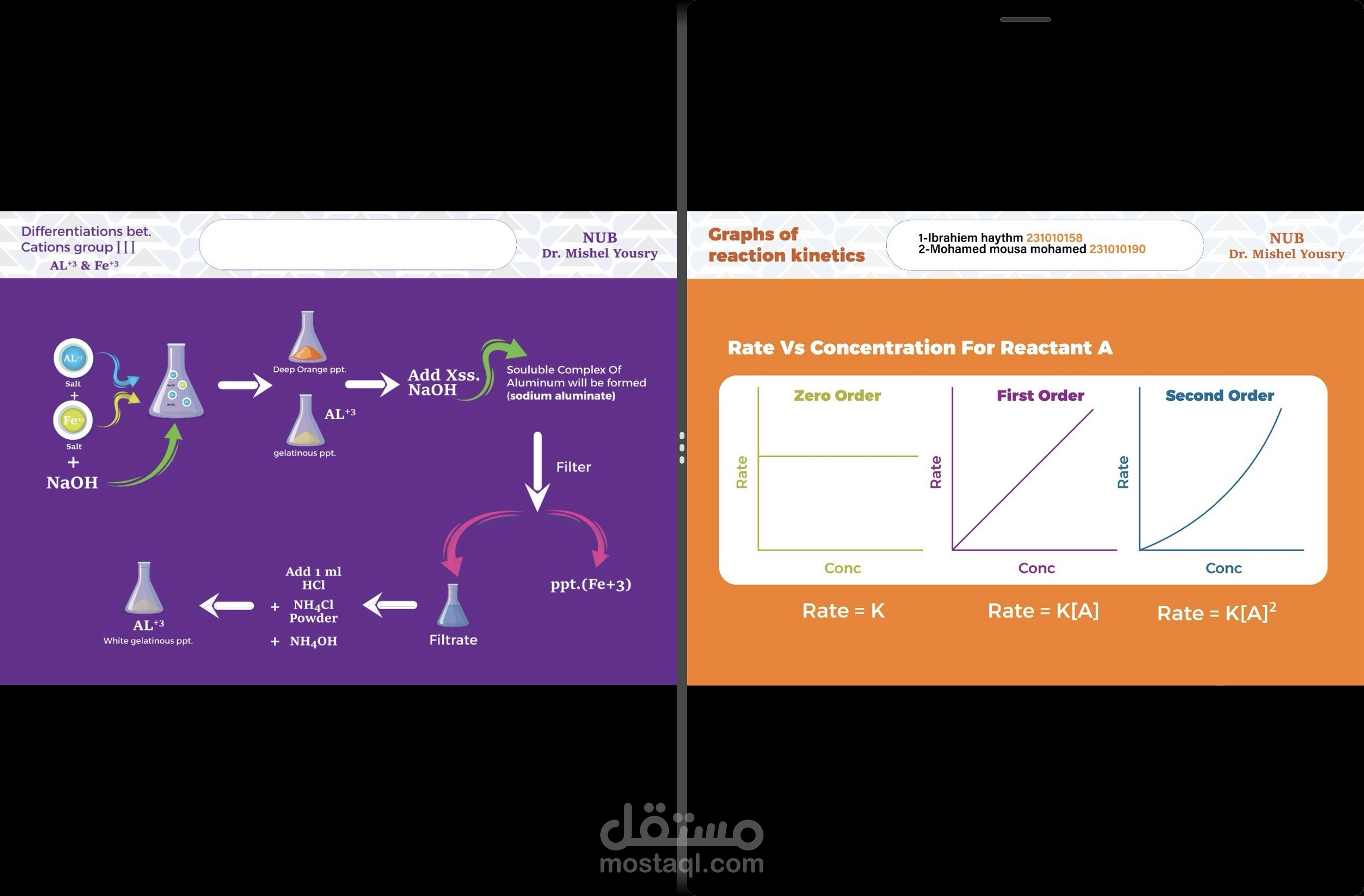 تصميم عروض تقديميّة احترافية (Scientific Presentations) مدعومة بالإنفوجرافيك.