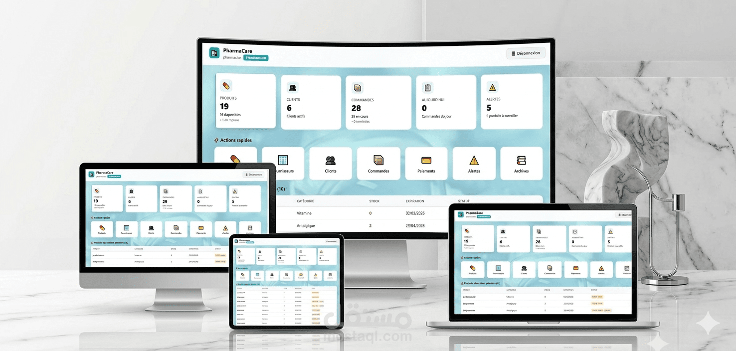نظام ذكي لإدارة الصيدليات يسهّل إدارة المخزون والمبيعات في الوقت الحقيقي