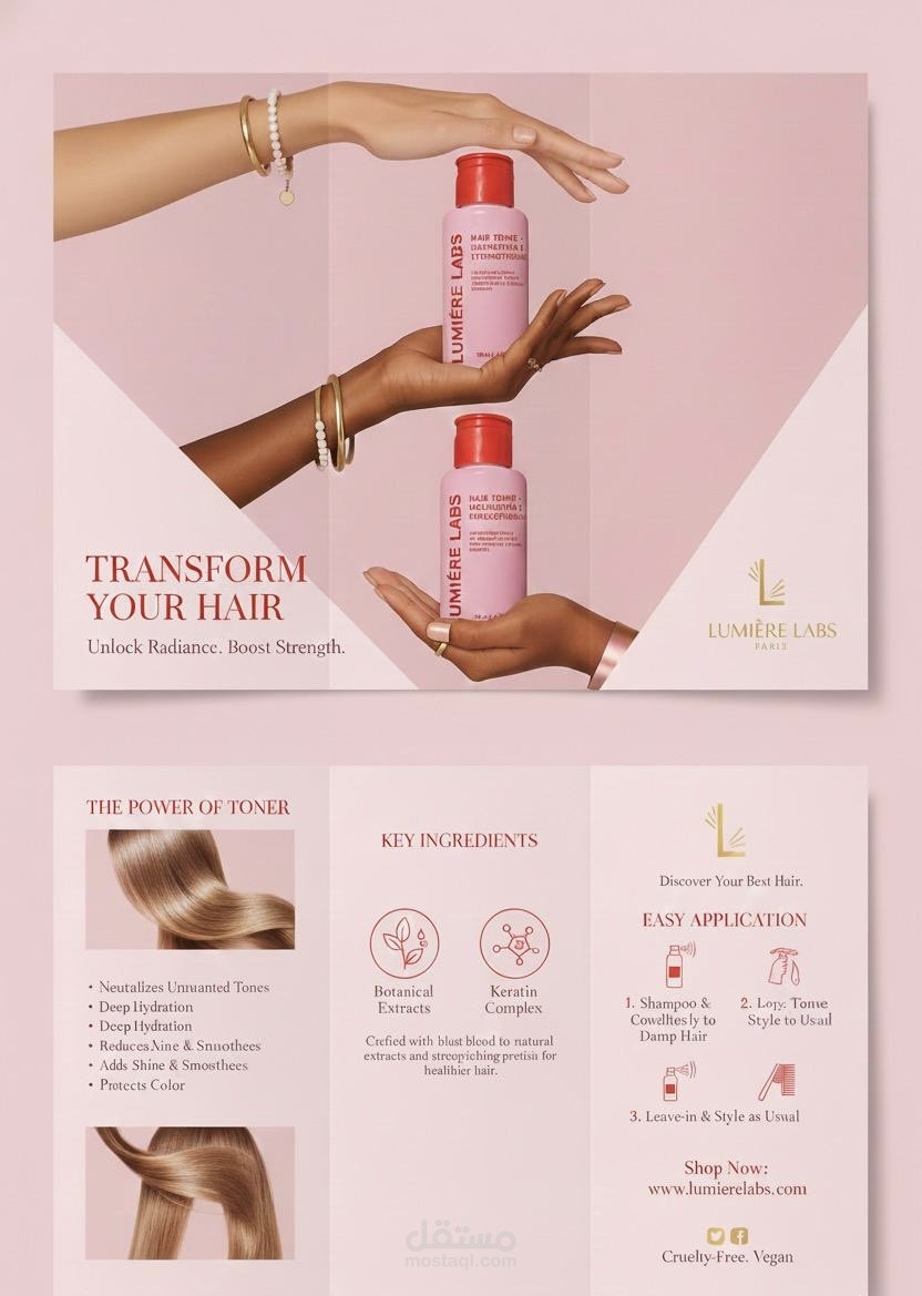 Poster and brochures creation