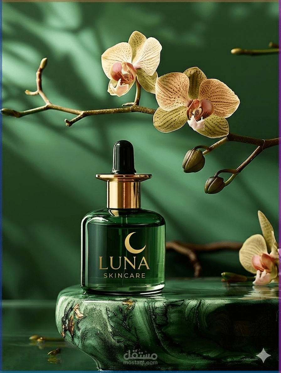 تصميم منتجات وتغليف (Packaging) لبراند مستحضرات تجميل.