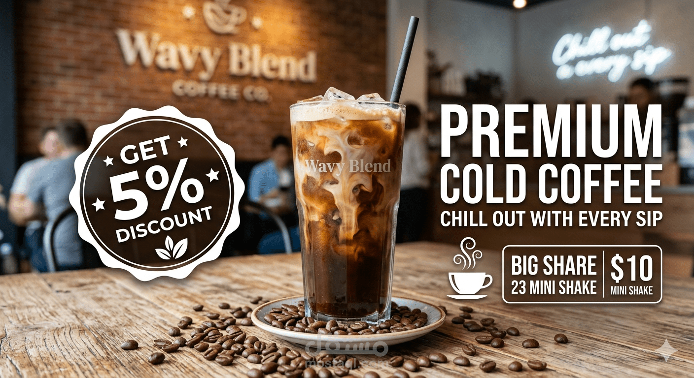 تصميم لوجو وبوستر دعائي بجودة احترافية.