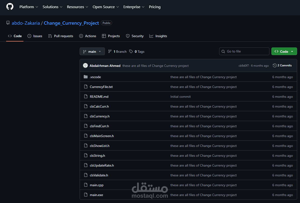 Change_Currency_Project