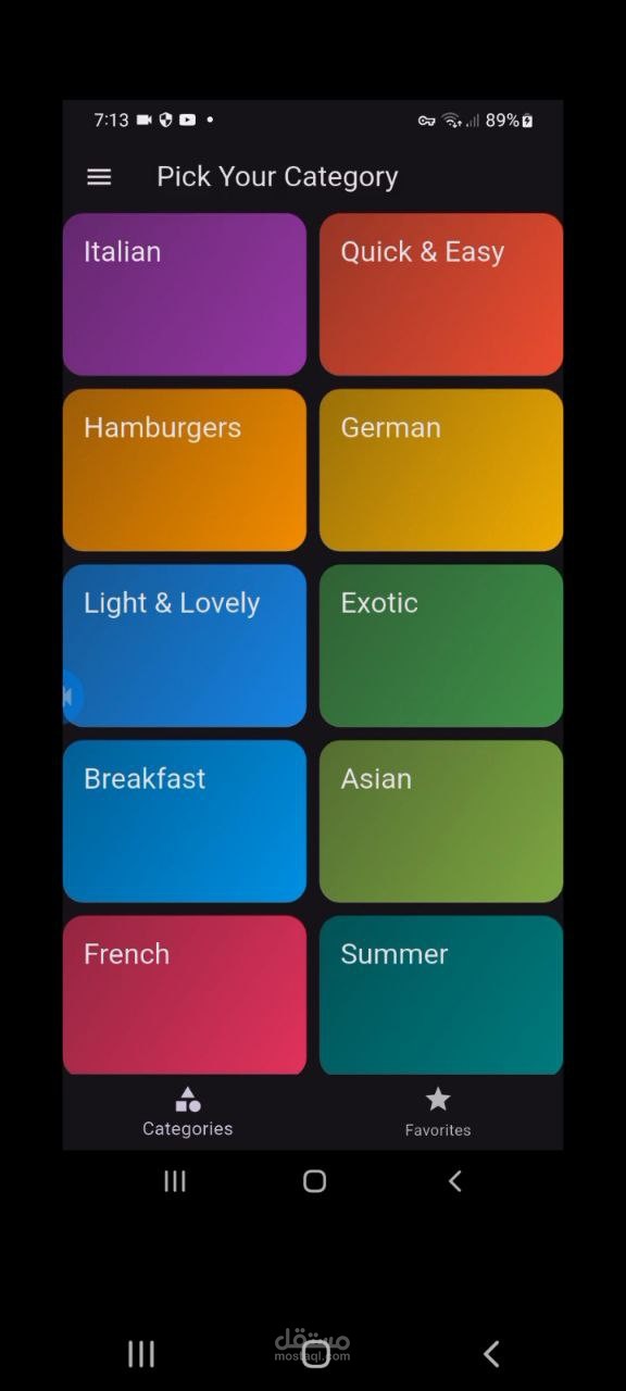 Meals app