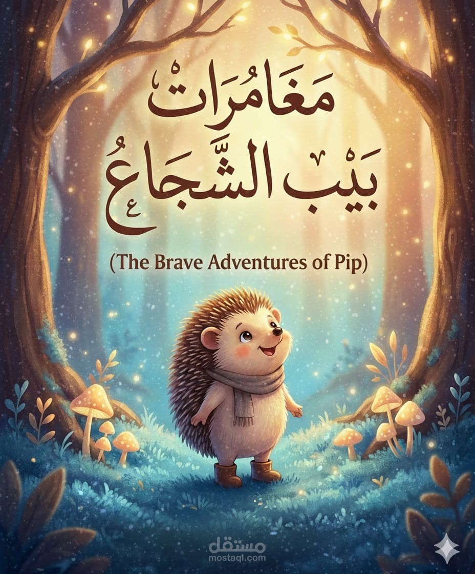 تصميم وتأليف قصص الأطفال باستخدام الذكاء الاصطناعي (مغامرات بيب الشجاع)