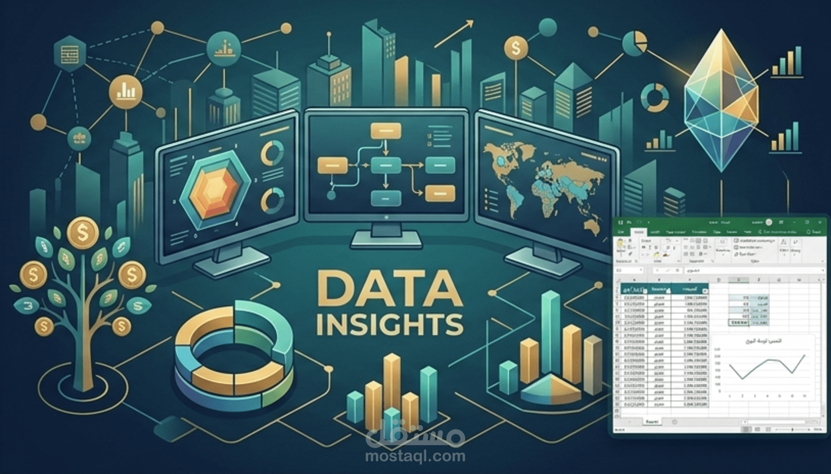 تصميم داشبورد Power BI