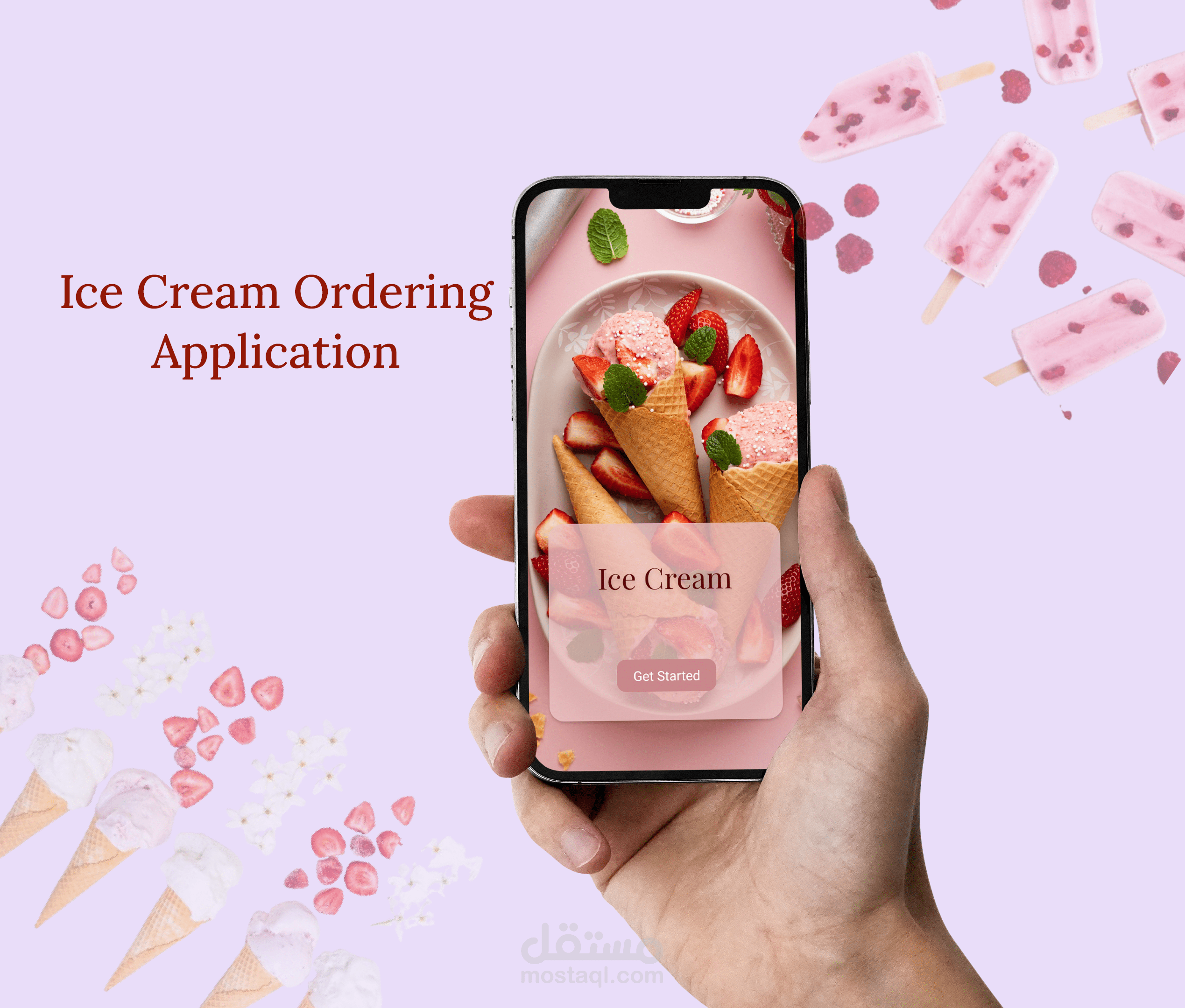 Ice Cream Delivery App