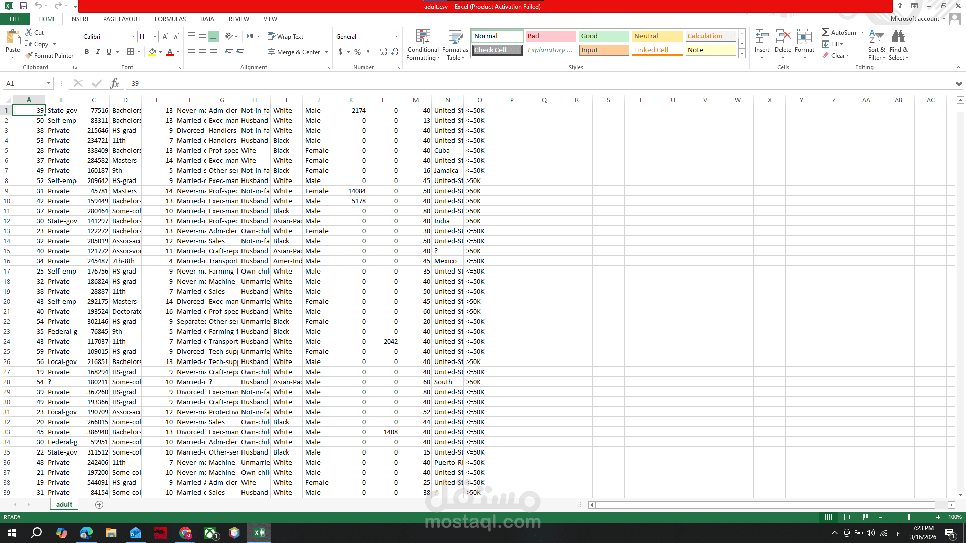 Comparative Analysis of Machine Learning Models for Adult Income Prediction