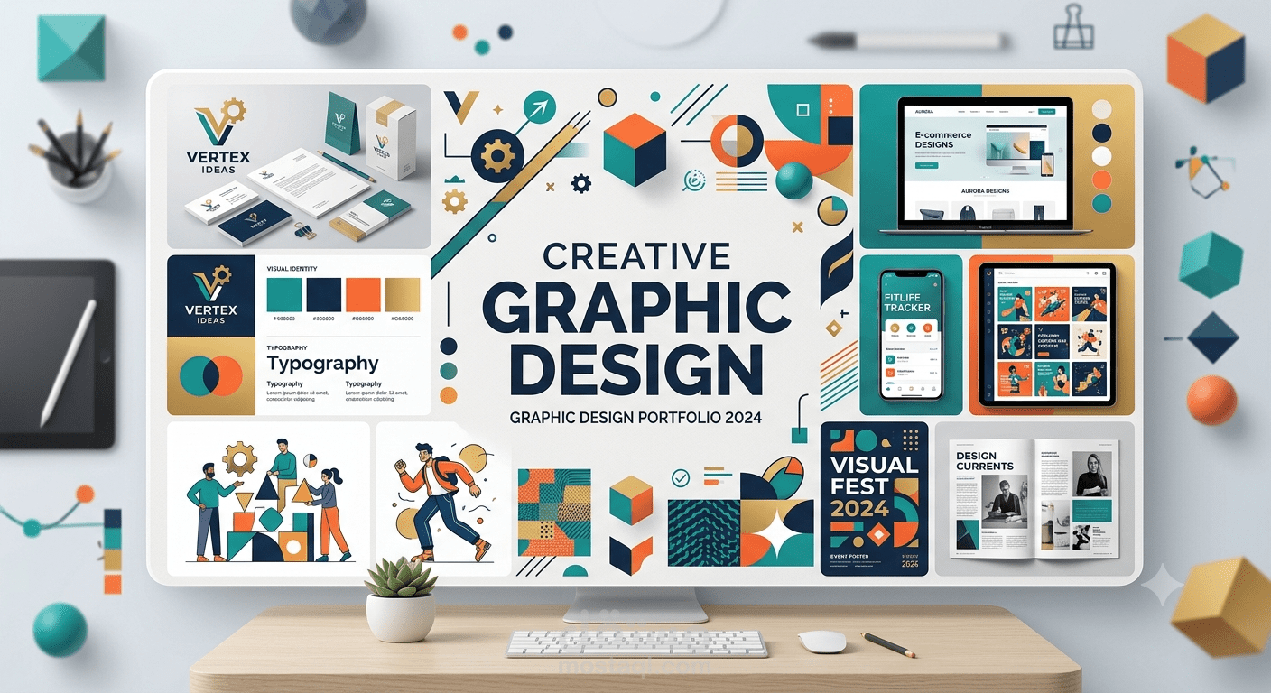 معرض تصاميم احترافية وبصرية مبتكرة تم إنشاؤها بالذكاء الاصطناعي (AI)