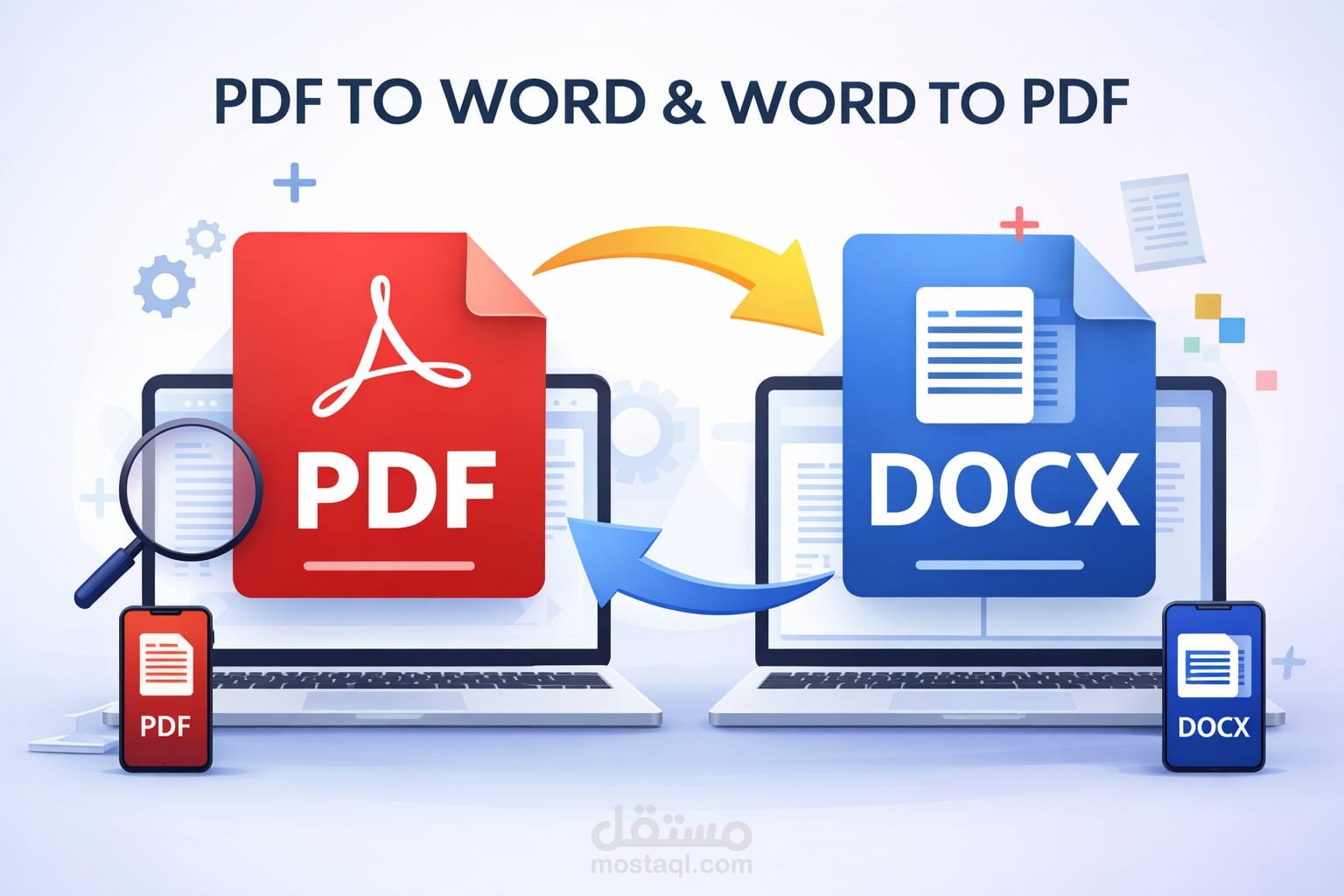 تحويل ما بين ال word وال pdf