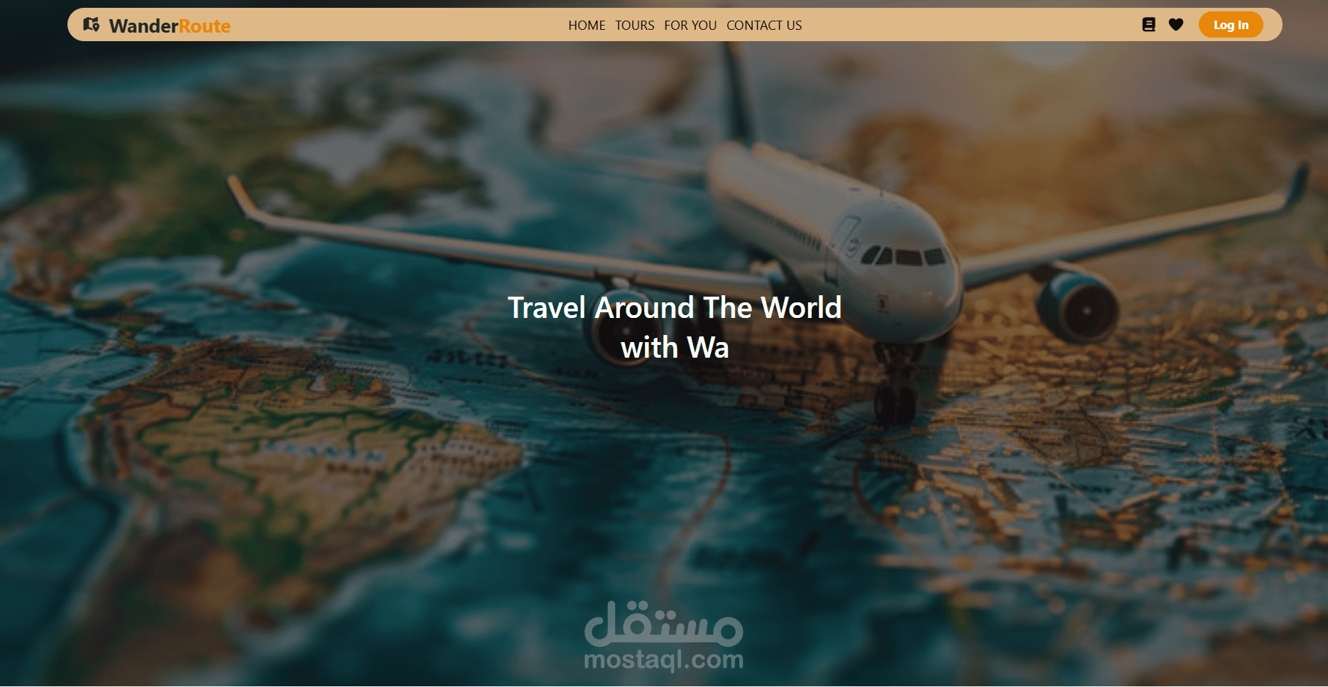 WanderRoute – Travel & Tourism Website