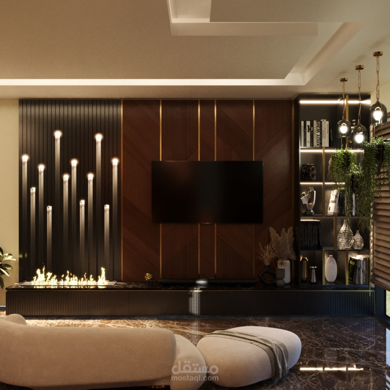 تصميم مجلس عصري