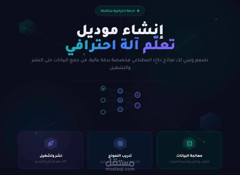 بناء موديل تعلم الالة (Machine Learning Model) - Linear Regression