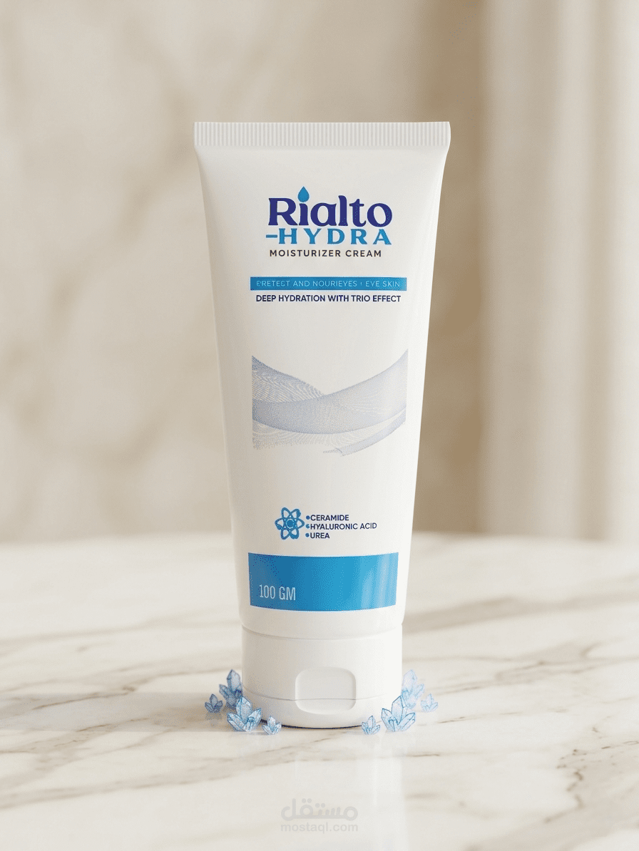 العنوان: Rialto Hydra Cream: دليلك الشامل لترطيب البشرة الجافة وإصلاح حاجزها المتضرر