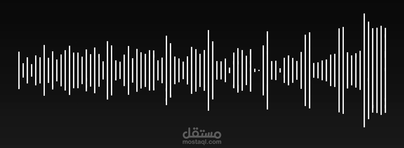 مصممة صوتيات للإعلانات والفيديوهات