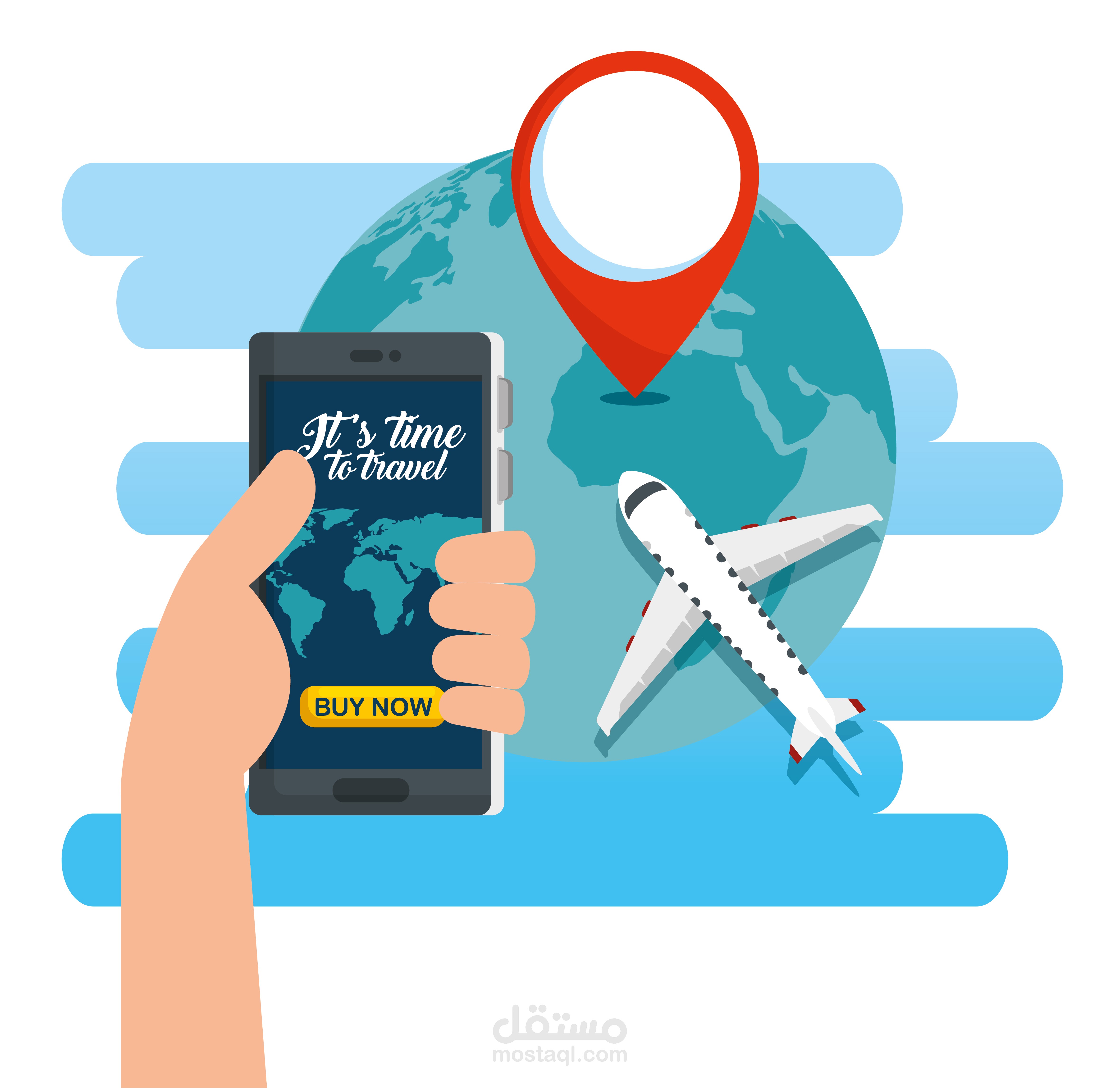 اختبار يدوي لموقع حجز رحلات الطيران