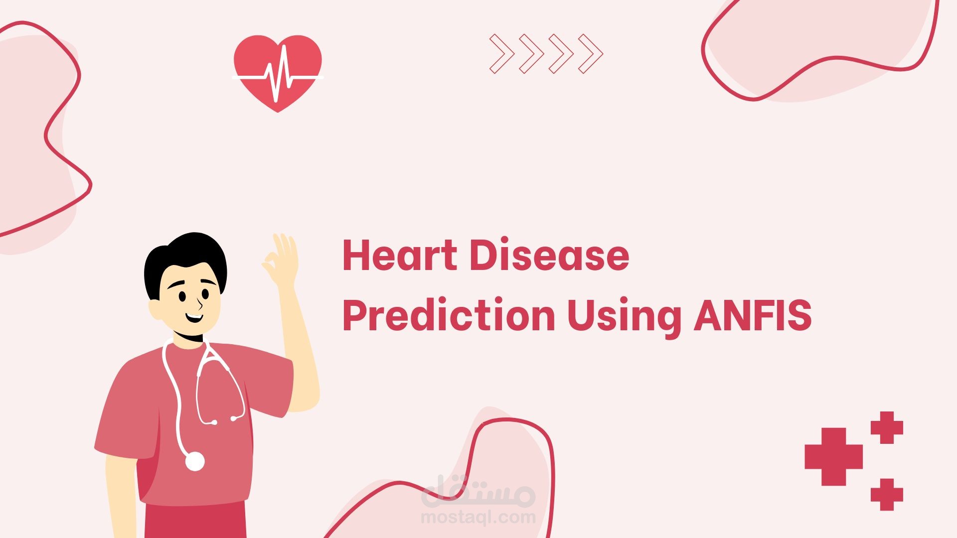 عرض تقديمي لمشروع Heart Disease Prediction Using ANFIS Model