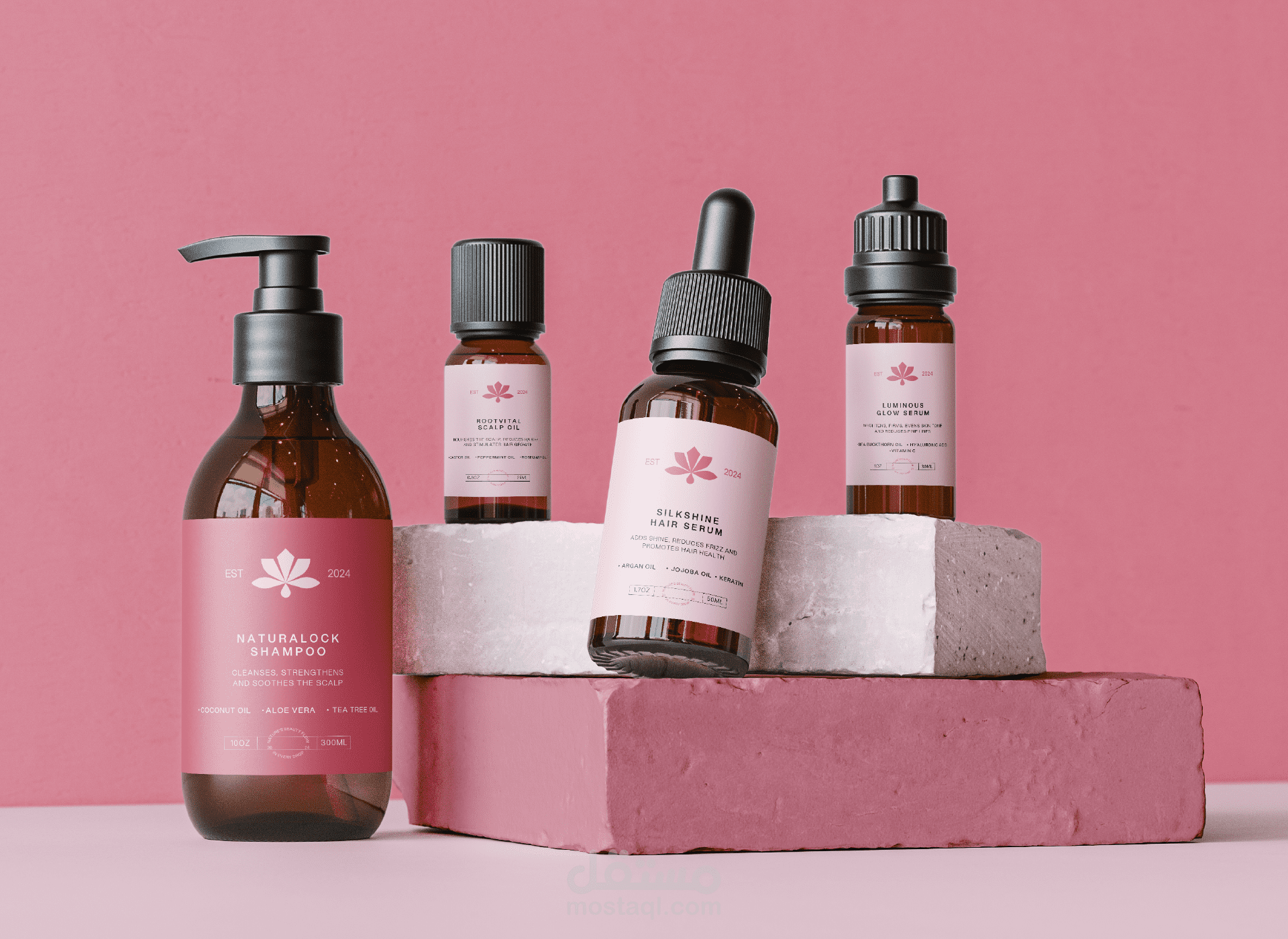 تصميم هوية بصرية | AETHRRA | Skincare