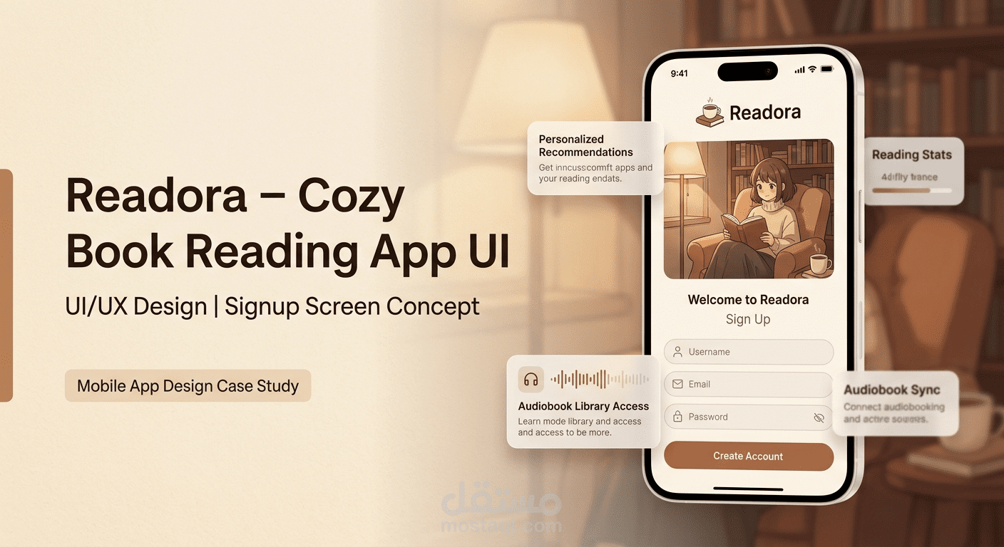 إعادة و تحسين تجربة وواجهة المستخدم (UI/UX) لتطبيقات الجوال