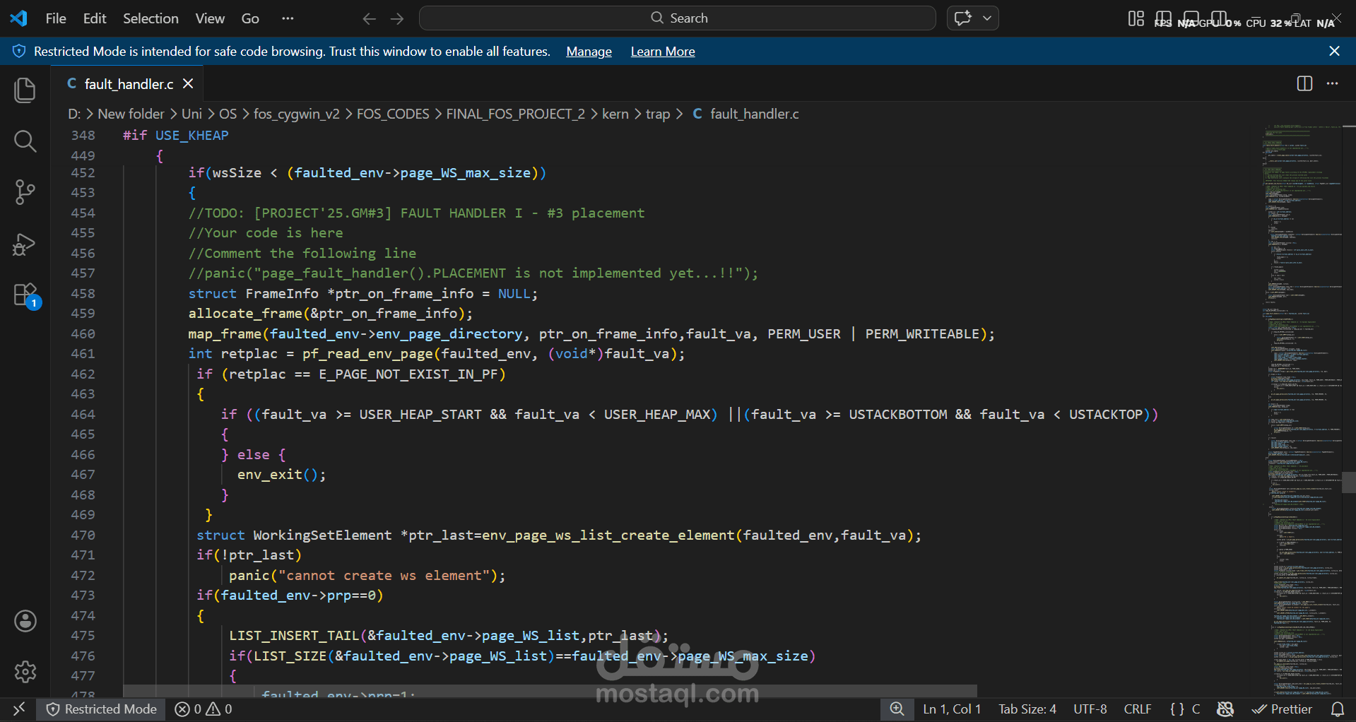 Operating System Simulation Project