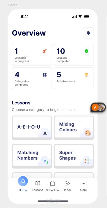 Kids Educational Learning App (Flutter)